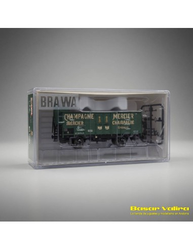 Brawa 49864 - Wagon couvert Champagne Mercier H0