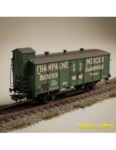 Brawa 49864 - Vagón cerrado Champagne Mercier H0 2
