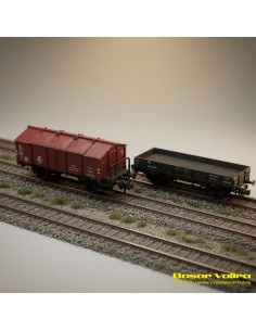 Fleischmann 828219 - Conjunto de vagones de carga DB Exclusiv 2002 - N