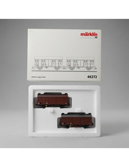 Märklin 46272 - Set 2 wagons couverts SNCF AC H0