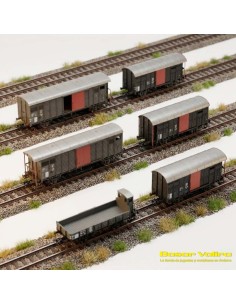 Märklin 46050 Köfferli Freight Wagon Set - H0 Era II-III