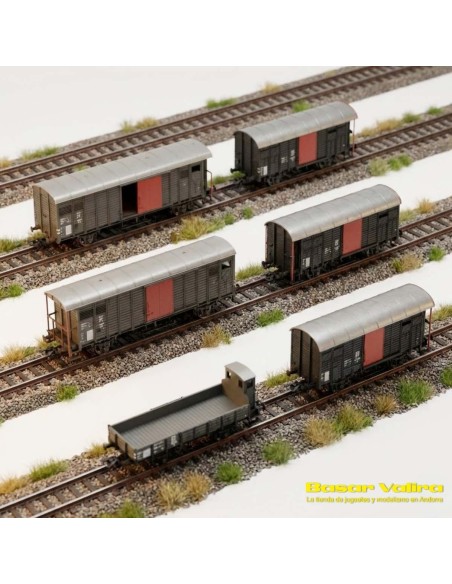 Märklin 46050 Köfferli Freight Wagon Set - H0 Era II-III