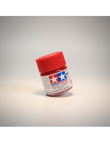 Tamiya TAMI-81707 - Acrylic Mini XF-7 Flat Red 10ml | Basar Valira