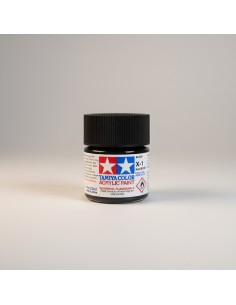 Tamiya TAMI-81501 - Peinture Acrylique X-1 Black Gloss 10ml | Basar Valira