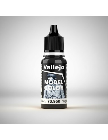 Vallejo VALL-70950 - Model Color 191 Noir mat 18 ml | Basar Valira
