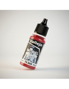 Vallejo 70908 - Model Color Rojo Carmín mate 18 ml | Basar Valira