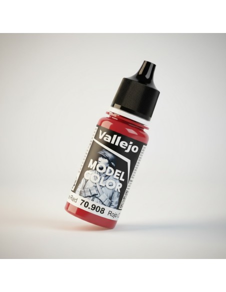 Vallejo 70908 - Model Color Rouge Carmin mat 18 ml | Basar Valira
