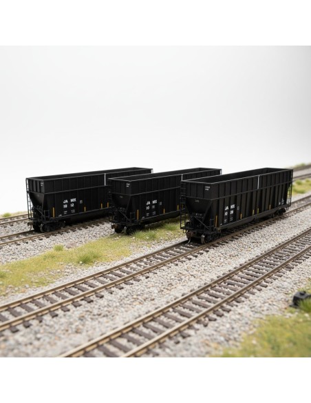 Athearn ATH-1385 - Set 3 vagons gòndola Berwick Bathtub JAMX HO | Basar Valira Trens