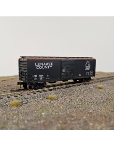 Athearn ATH-2048 - Box Car PS-5344 Lenawee County Railroad HO | Basar Valira Trens