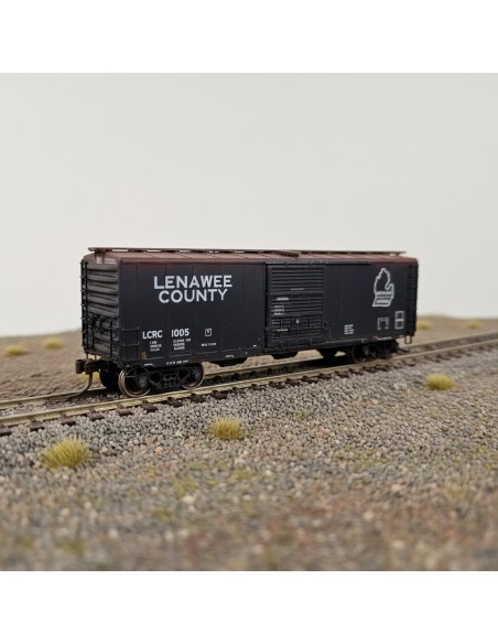Athearn ATH-2048 - Box Car PS-5344 Lenawee County Railroad HO | Basar Valira Trens