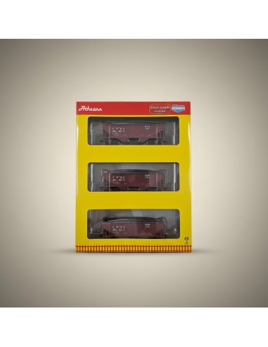 Athearn RND70802 - Set 3 vagons tremuja carbó CB&Q HO | Basar Valira Trens