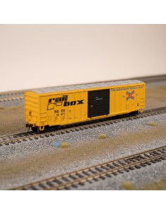 Bachmann 14901 - Wagon 50' Box Car avec FRED Railbox HO | Basar Valira Trens