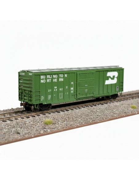 Bachmann 14902 - Vagón Box Car Burlington Northern HO | Basar Valira Trens