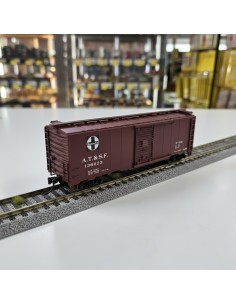 Bachmann 15016 - Wagon couvert 40' Boxcar ATSF Santa Fe HO | Basar Valira Trens