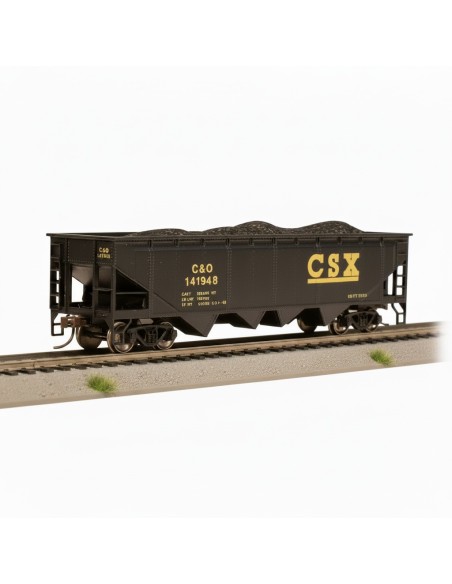 Bachmann 17618 - Vagó Quad Hopper CSX #141948 Silver Series HO | Basar Valira Trens