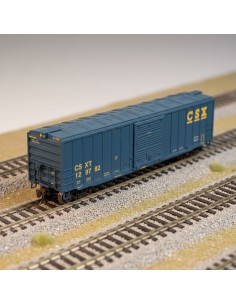 Bachmann 14904 - Wagon Box Car CSX avec FRED HO | Basar Valira Trens