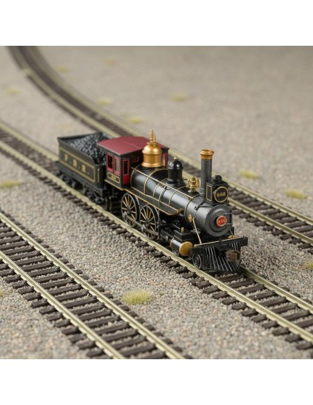 Bachmann 51005 - 4-4-0 American Steam Locomotive Pennsylvania Railroad HO | Basar Valira Trens