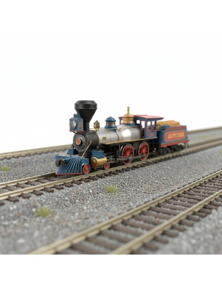 Bachmann 52702 - Locomotora 4-4-0 American Central Pacific Jupiter HO | Basar Valira Trens