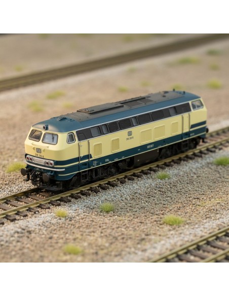 Fleischmann 7360036 - Locomotive diesel BR 218 DB Époque IV Échelle N | Basar Valira Trens