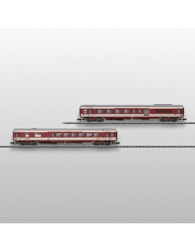 Minitrix 15692 - Vagones Grand-Confort SNCF Época IV Escala N | Basar Valira Trens