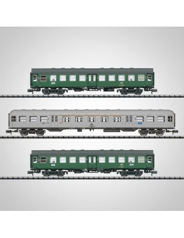 Minitrix 18295 - Set voitures voyageurs DB N 2846 Bamberg-Hof Échelle N | Basar Valira Trens