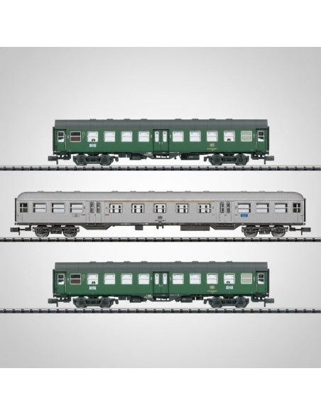 Minitrix 18295 - Set coches pasajeros DB N 2846 Bamberg-Hof Escala N | Basar Valira Trens
