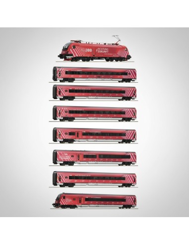 Roco 5500002 - Set Railjet 100 Jahre ÖBB Rh 1116 HO | Basar Valira Trens