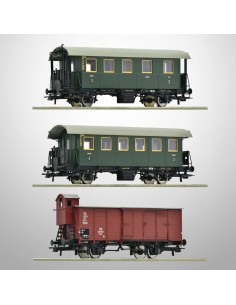 Roco 6200040 - Set Nebenbahnzug DB 3 wagons HO | Basar Valira Trens
