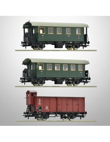 Roco 6200040 - Set Nebenbahnzug DB 3 vagons HO | Basar Valira Trens