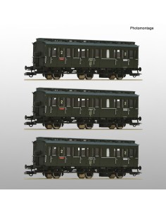 Roco 6200100 - Set 3 voitures compartiments PKP HO | Basar Valira Trens