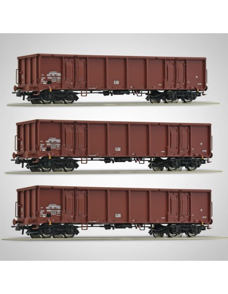 Roco 6600103 - Set 3 vagons oberts Eas 5948 DR Època IV HO | Basar Valira Trens