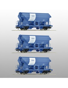 Roco 6600134 - Set 3 wagons trémie Tdns Duslo HO | Basar Valira Trens