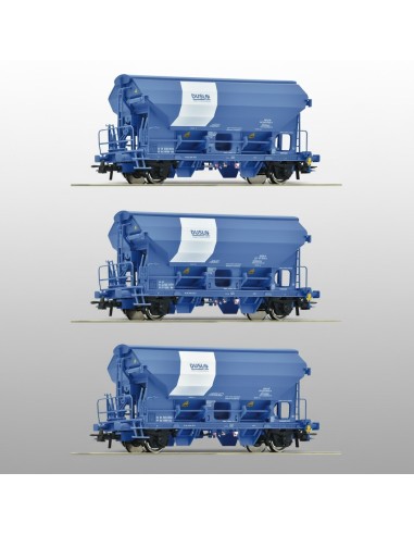 Roco 6600134 - Set 3 vagons tremuja Tdns Duslo HO | Basar Valira Trens