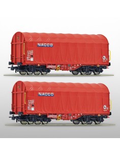 Roco 6600226 - Set 2 wagons Shimmns NACCO HO | Basar Valira Trens
