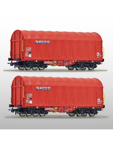 Roco 6600226 - Set 2 wagons Shimmns NACCO HO | Basar Valira Trens
