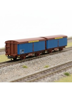 Roco 66054 - Set 2 wagons Us-Z NS Époque IV HO | Basar Valira Trens