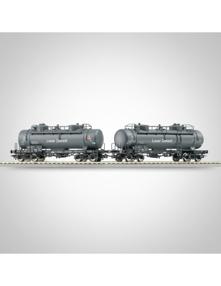 Roco 66150 - Set 2 wagons-citernes ciment DB Époque III HO | Basar Valira Trens