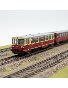 Roco 7710013 - Autorail diesel 172 DR avec remorque DCC Sound HO | Basar Valira Trens