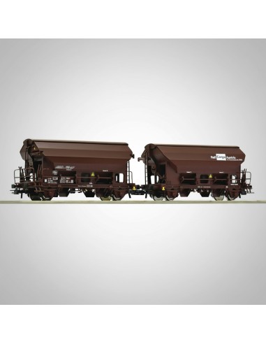 Roco 76022 - Set 2 wagons trémie Tdrrs ÖBB HO | Basar Valira Trens