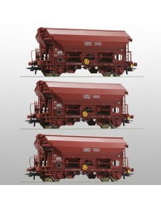 Roco 76176 - Set 3 wagons trémie TDS SNCB HO | Basar Valira Trens