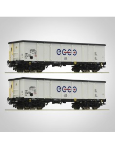 Roco 76731 - Set 2 wagons Eaos ECCO Rail HO | Basar Valira Trens