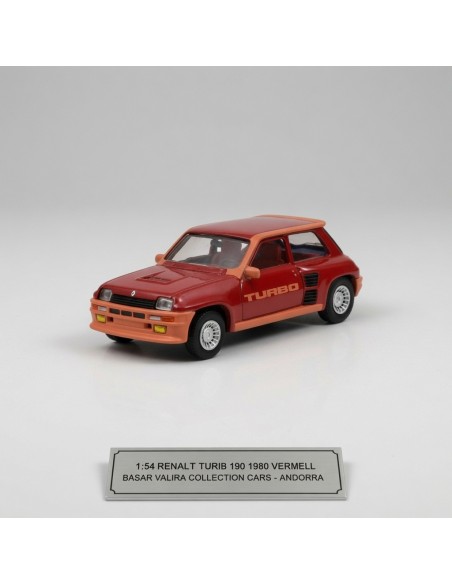 Norev 310931 - Renault 5 Turbo 1980 Grenat Red 1/54 | Basar Valira