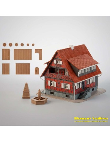 Comprar Faller Casa de Madera con Fuente