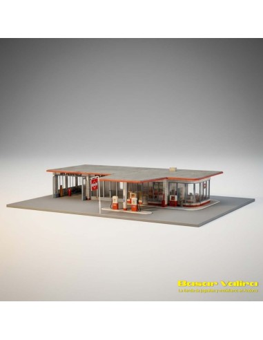 Faller Brandshof - Benzinera per maqueta ferroviària