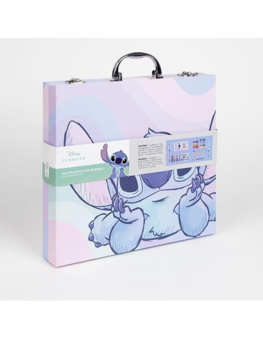 Cerdá 2700001236 - Stitch Colouring Stationery Set Tin | Basar Valira