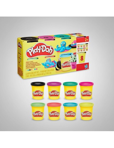 PLAY-DOH PACK DE 8 POTS