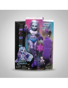 Mattel HNF64 - Monster High Abbey Bominable articulée avec Tundra | Basar Valira