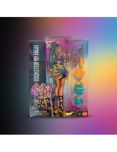 Mattel JDR48 - Monster High Nefera De Nile Doll | Basar Valira