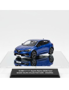 Renault Clio Esprit Alpine 2026 azul 1/64 Norev