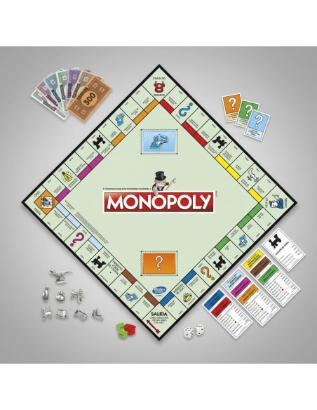 Hasbro G0009 - Monopoly Clàssic Edició Refresh en Castellà | Basar Valira